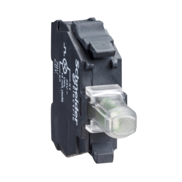 Schneider Electric LED light block for 22 mm head, red, 230-240 V AC