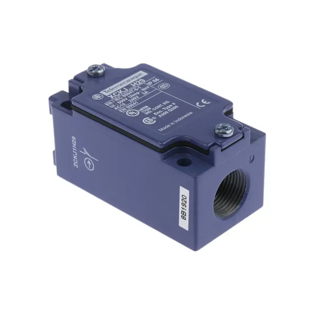 Schneider Electric / Telemecanique Limit switch body, 1 NC + 1 NO, IP66